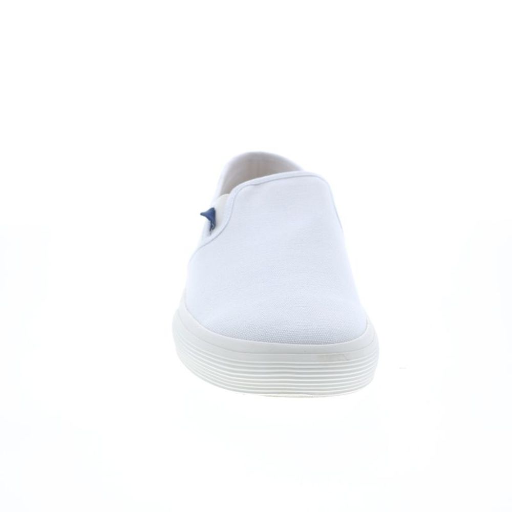 Original Penguin Mens Petey Stripe Slip On White Shoes (NWT) - Picture 3 of 7